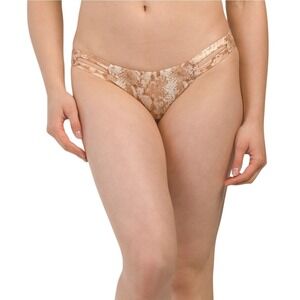 $115 Vitamin A Women's Brown Neutra Low-Rise Bikini Swim Bottom Size XS